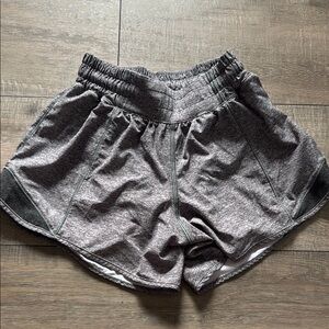 Lululemon Athletica Gray Athletic Shorts Lightweight Elastic Waist